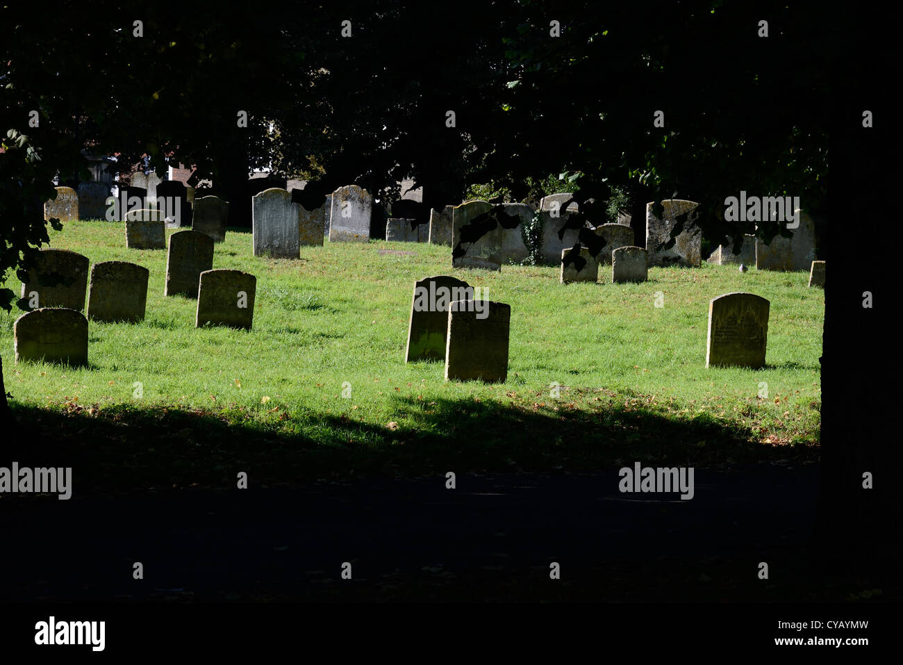 Der Friedhof von St Edmundsbury Kathedrale Stockfoto