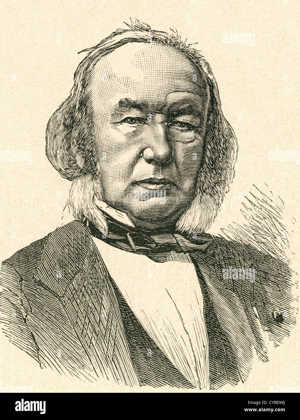 Claude Bernard, 1813 – 1878. Französischer Physiologe. Stockfoto