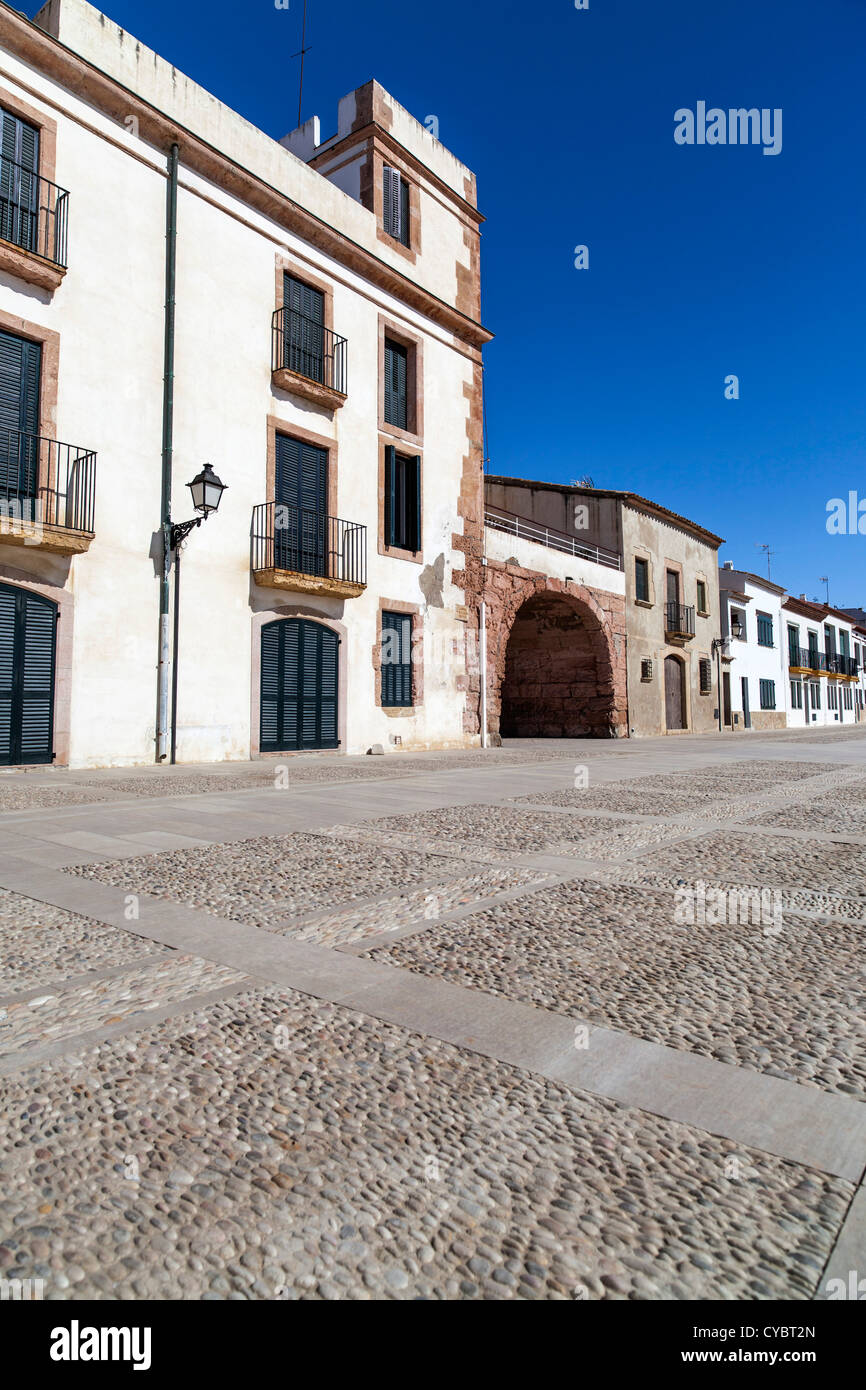 Altafulla,Catalonia,Spain.Promenade Botigues de Mar. Stockfoto