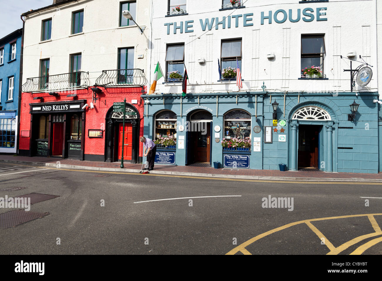 Das weiße Haus Pub in Kinsale, County Cork, Irland, Stockfoto