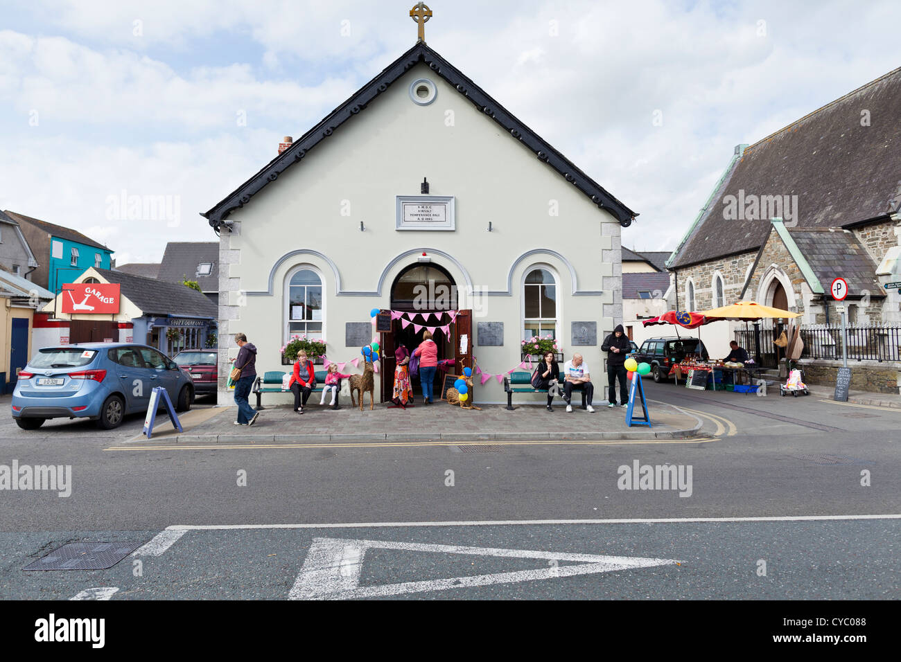 Temperance Hall, Kinsale, county Cork, Irland Stockfoto