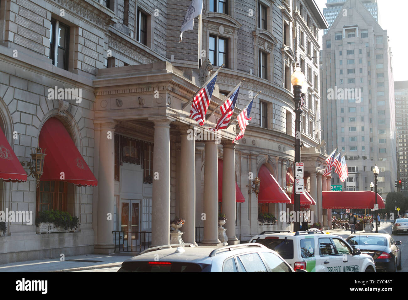 Das Fairmont Copley Plaza Hotel In Boston September 2012 Stockfoto