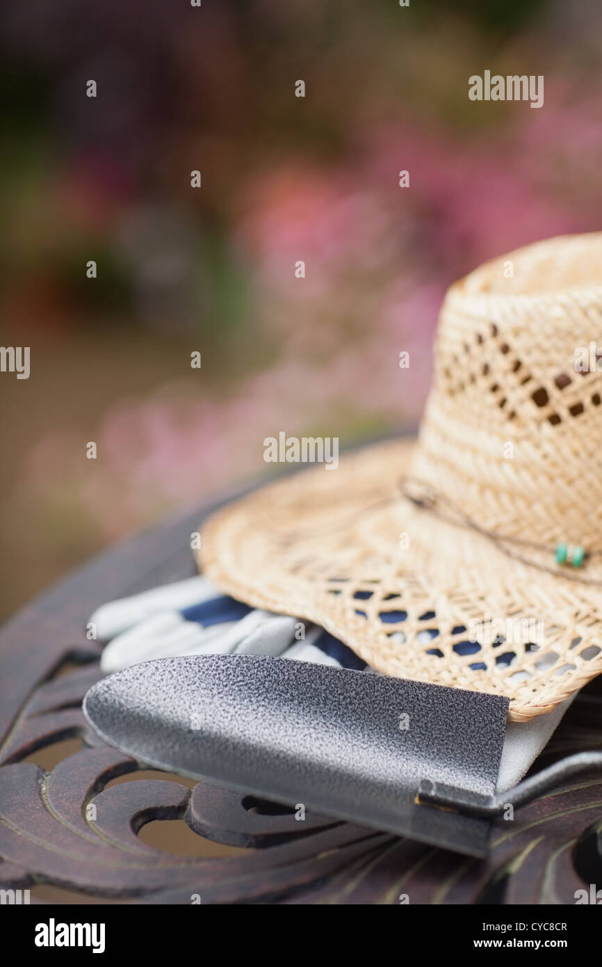 Gartengeräte Stockfoto