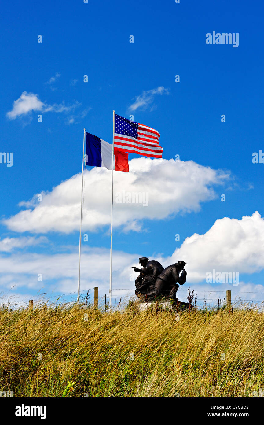 Utah Beach Denkmal, Normandie, Frankreich. Stockfoto