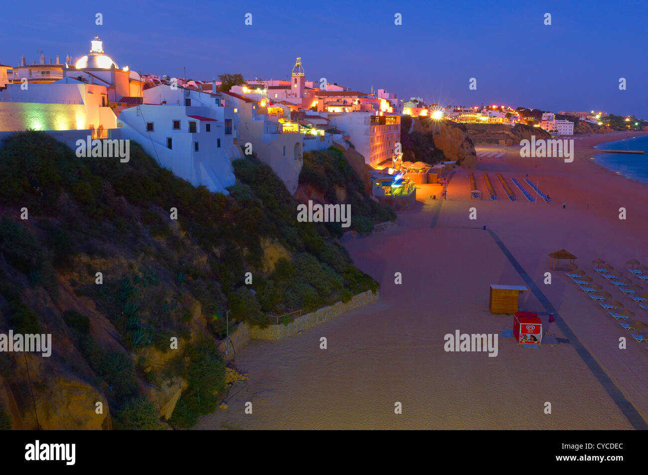 Albufeira, Praia Dos Pescadores, Algarve, Portugal, Europa Stockfoto