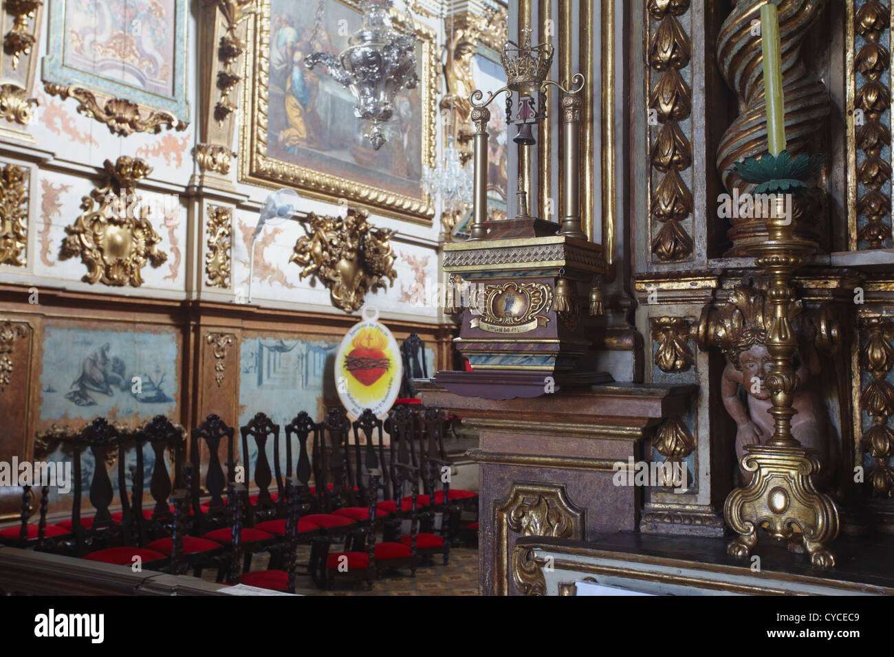 Kathedrale unserer lieben Frau von Pilar, São João del Rei, Minas Gerais, Brasilien Stockfoto