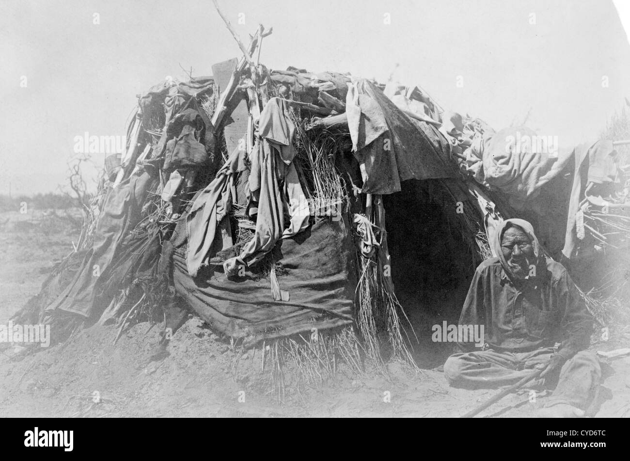 Chief Hyronom--Cocopah Stockfoto