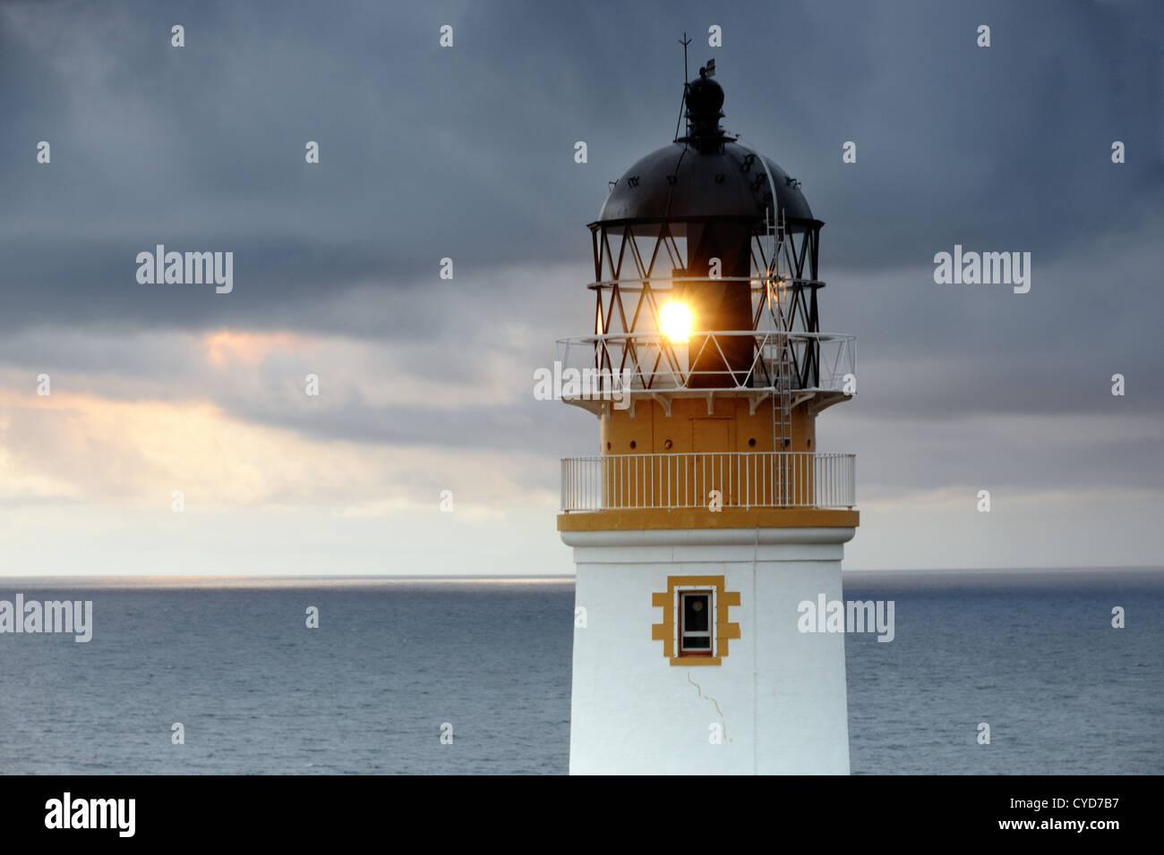 Tiumpan Head Leuchtturm, Isle of Lewis, Schottland Stockfoto