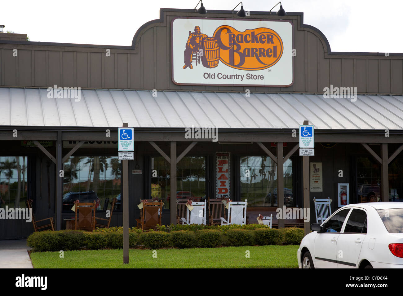 Cracker Barrel Old Country Store Restaurant homestead Florida City usa Stockfoto