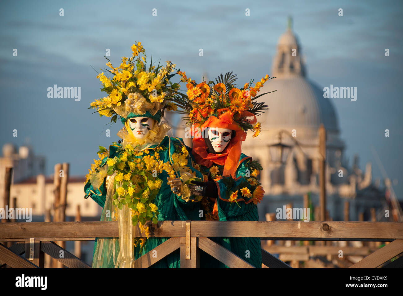 Karneval von Venedig 2012. Stockfoto