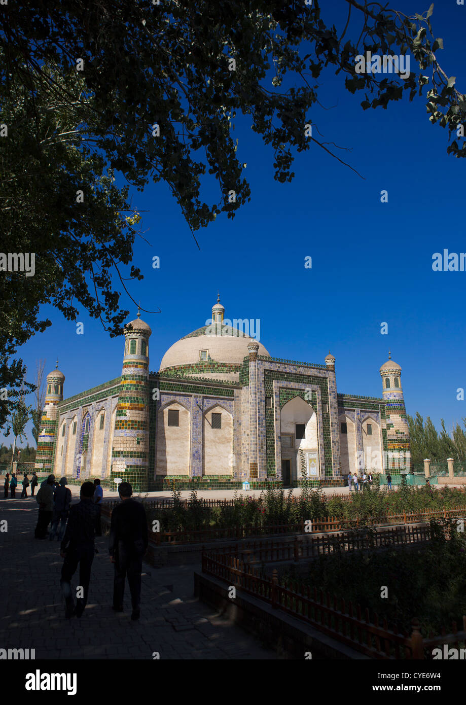 Abakh Hoja Grab, Grabstätte der Muhatum Ajam, Kashgar, Xinjiang Uyghur autonome Region, China Stockfoto