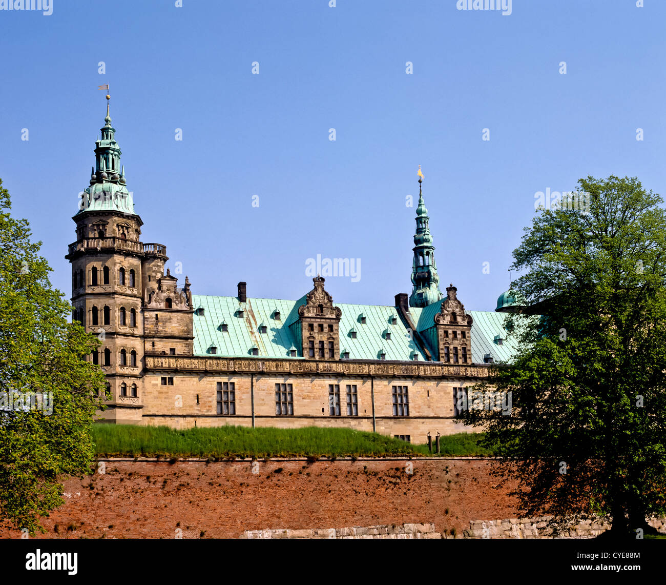 8346. Hamlet Schloss Elsinore, Dänemark, Europa Stockfoto