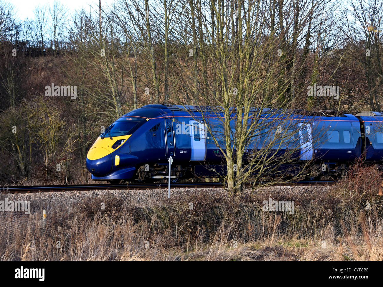 8348. high-Speed Speer Zug, Kent, England, Europa Stockfoto