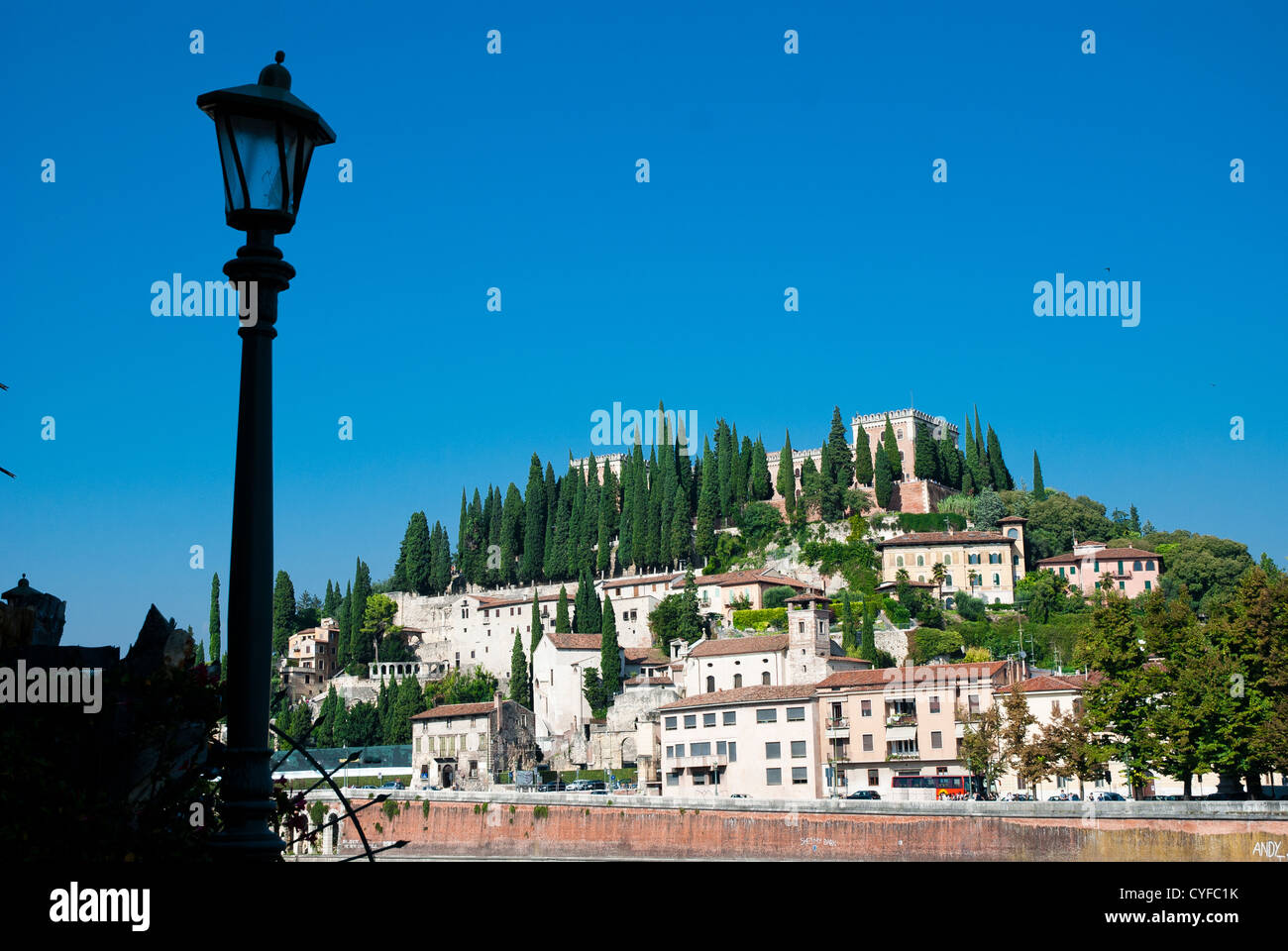 Stadtbild in Verona, italien Stockfoto