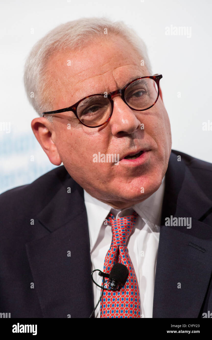 David M. Rubenstein, Co-Gründer von der Carlyle Group. Stockfoto