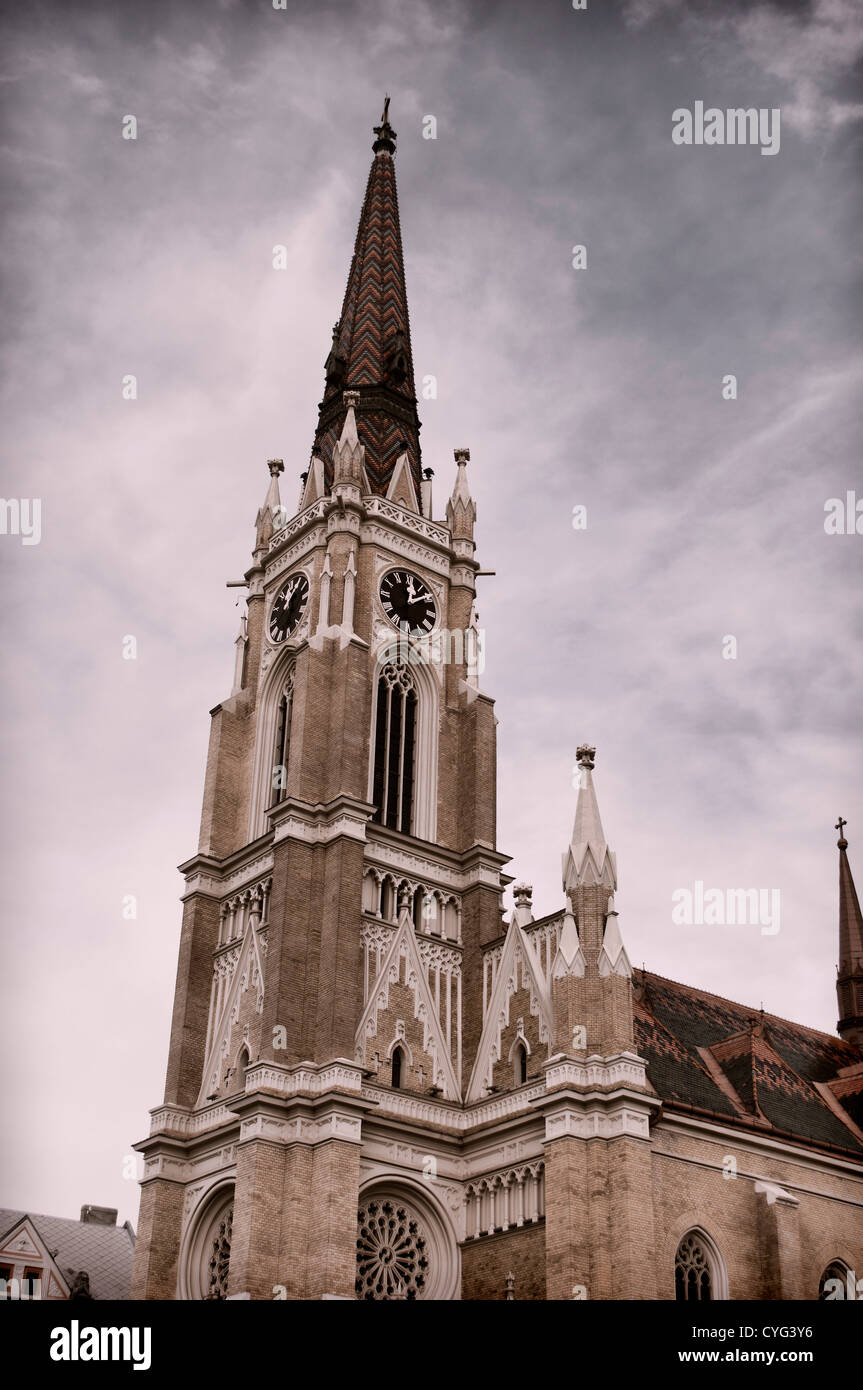 Novi Sad Kathedrale Stockfoto