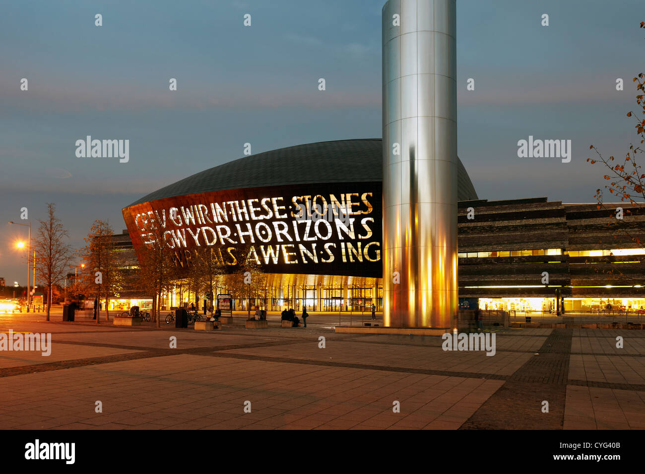Millennium Centre Wales, Cardiff Bay, Wales, UK Stockfoto