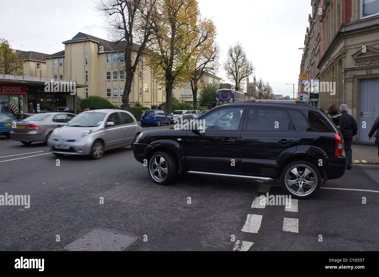 Bristol City FC 4 x 4 Stockfoto