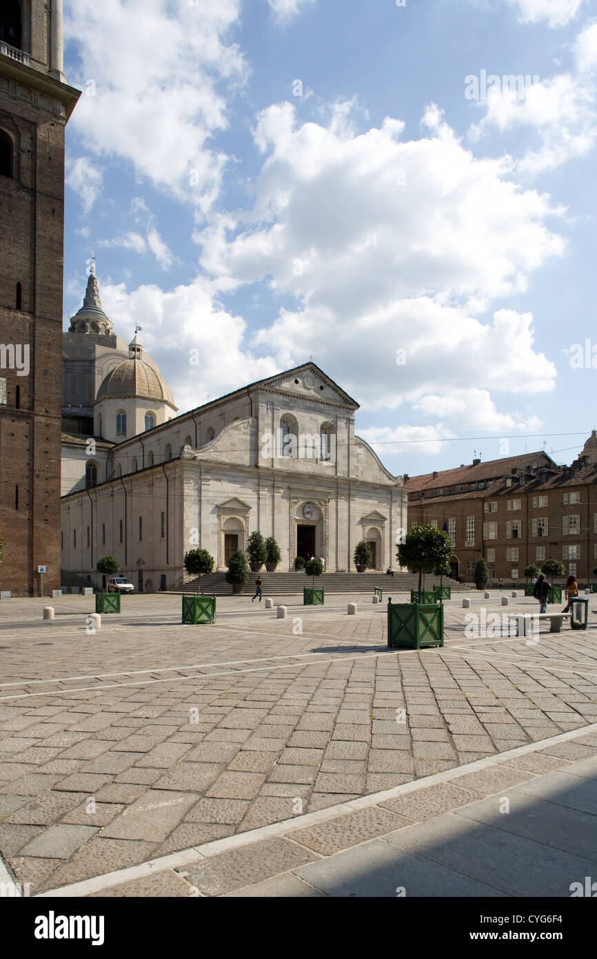 Turin - Cappella della Sacra Sindone / home der Turiner Grabtuch Stockfoto