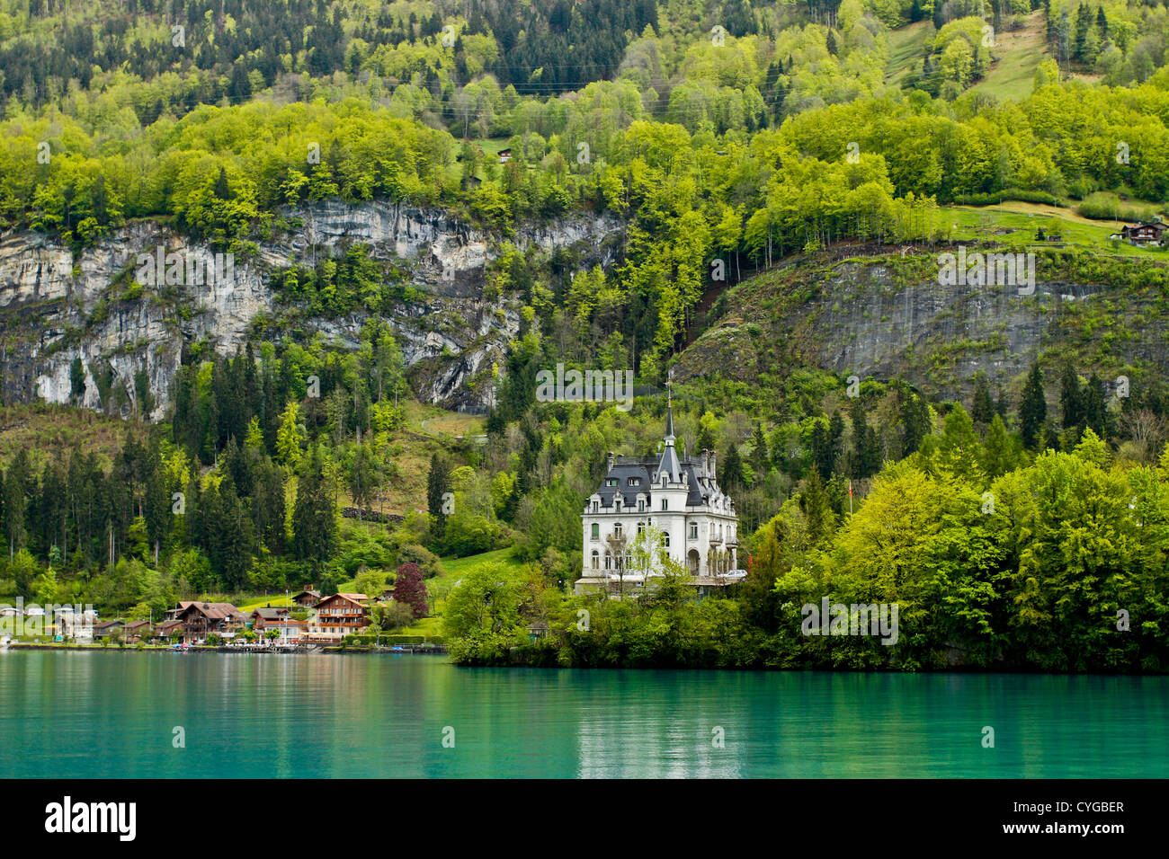 Brienzersee, Schweiz Stockfoto