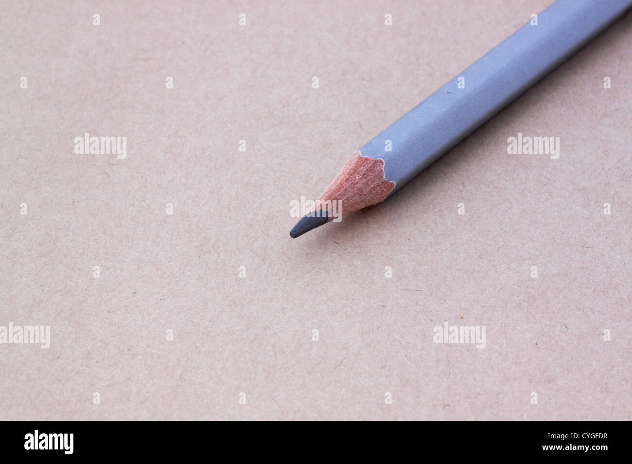 Bleistift auf dem Papier eine Skizze Stockfoto