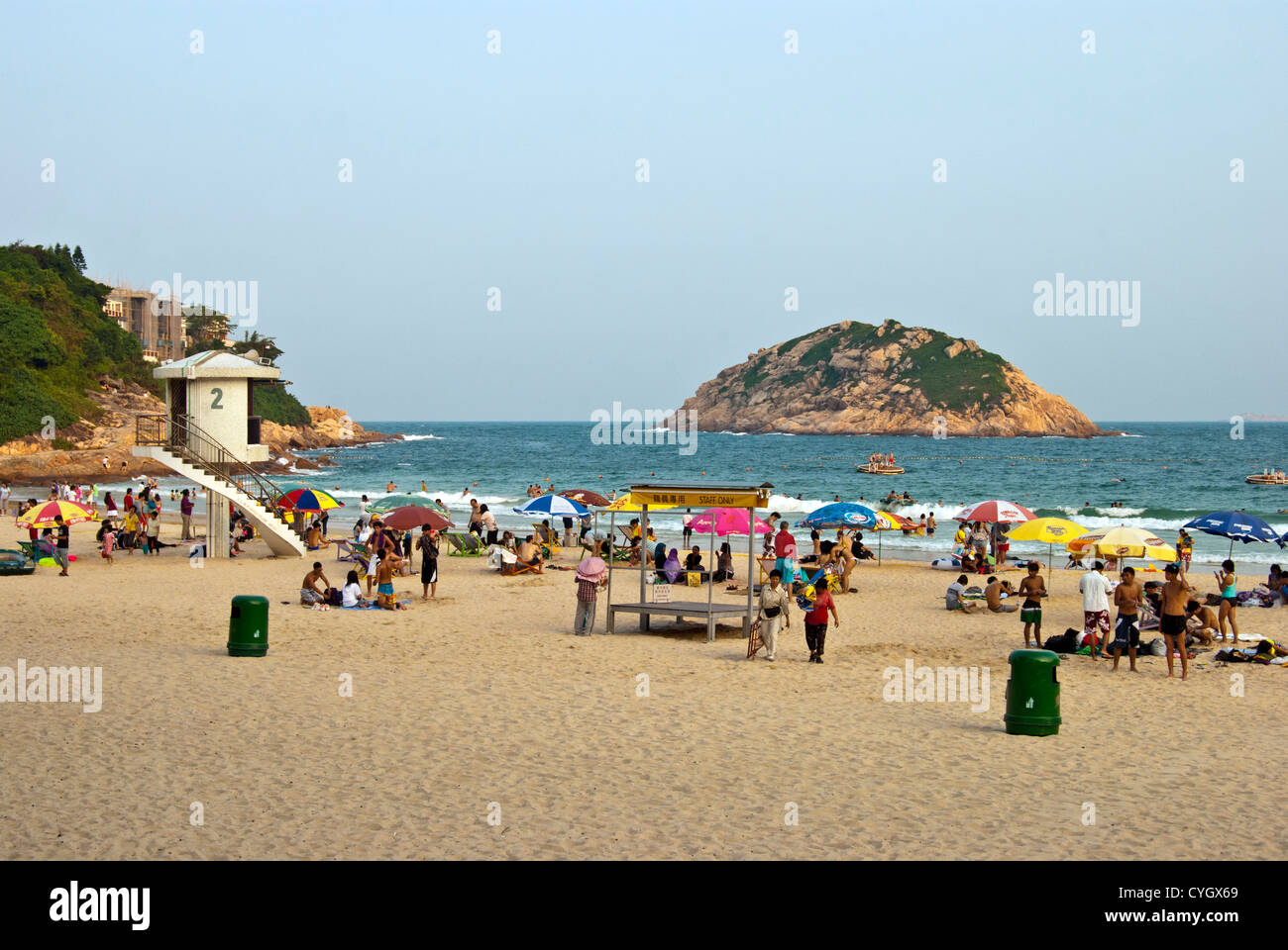 Strand, Shek O, Hong Kong Stockfoto