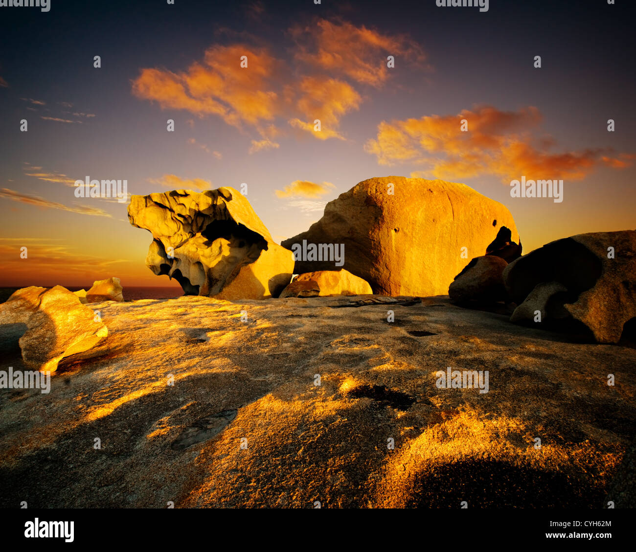Bemerkenswerten Felsen Stockfoto