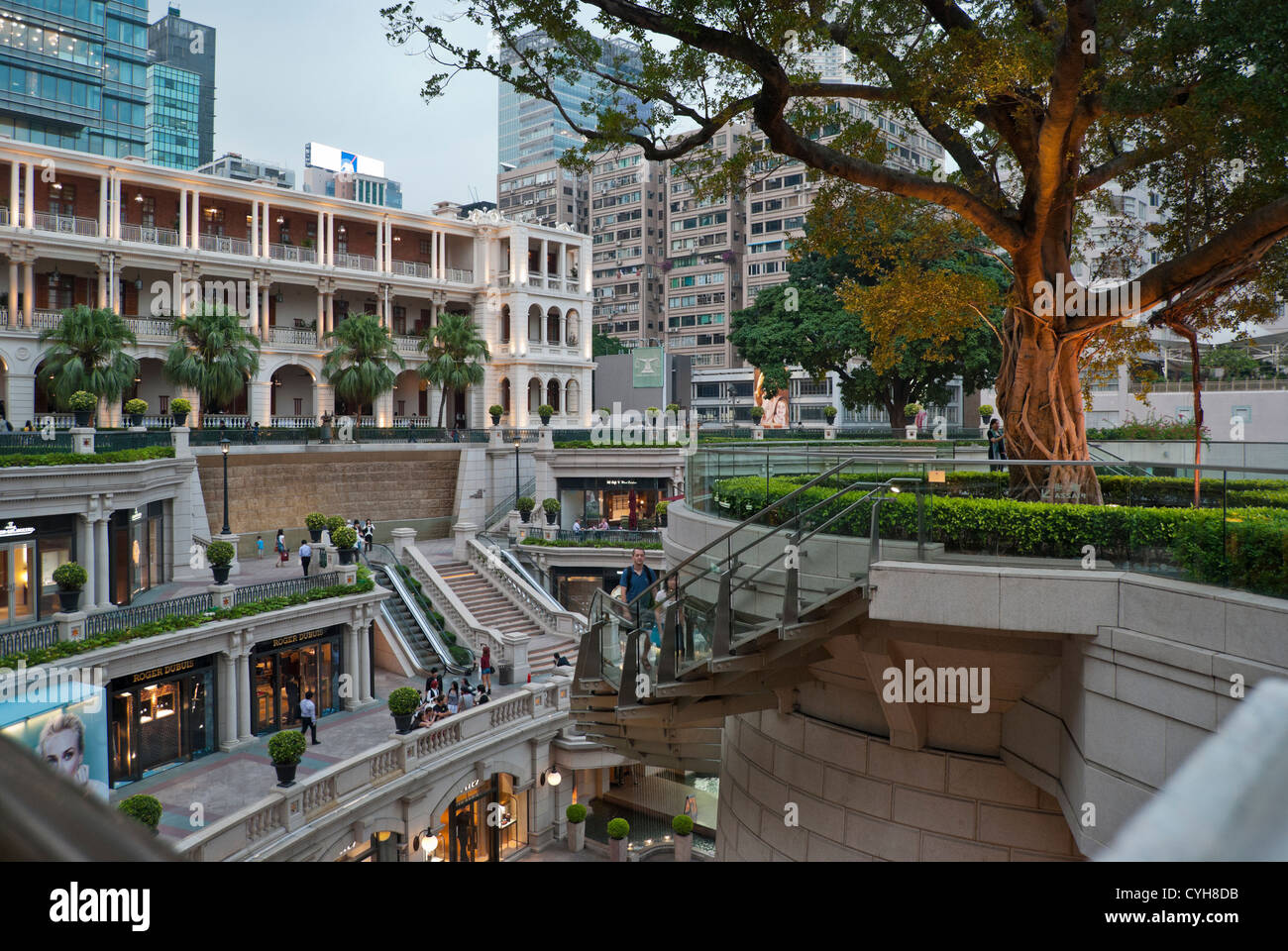 1881 Heritage, dem ehemaligen Marine Polizeipräsidium, Kowloon, Hong Kong Stockfoto
