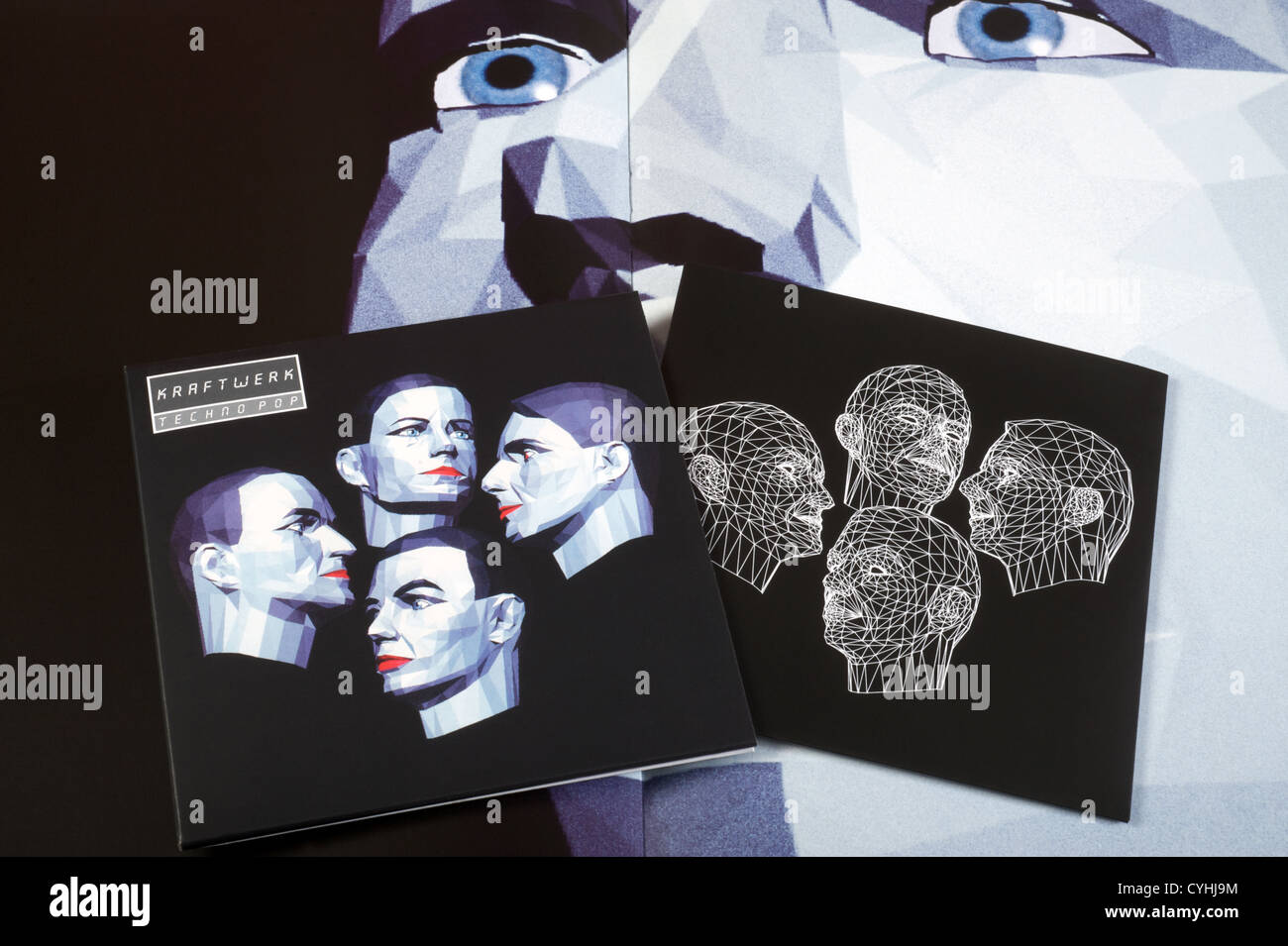 Kraftwerk, Techno Pop CD Stockfotografie - Alamy