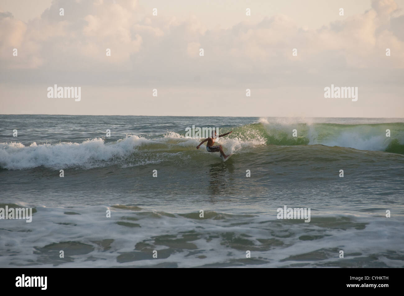 Surfer Nicoya Halbinsel Santa Teresa costarica Stockfoto