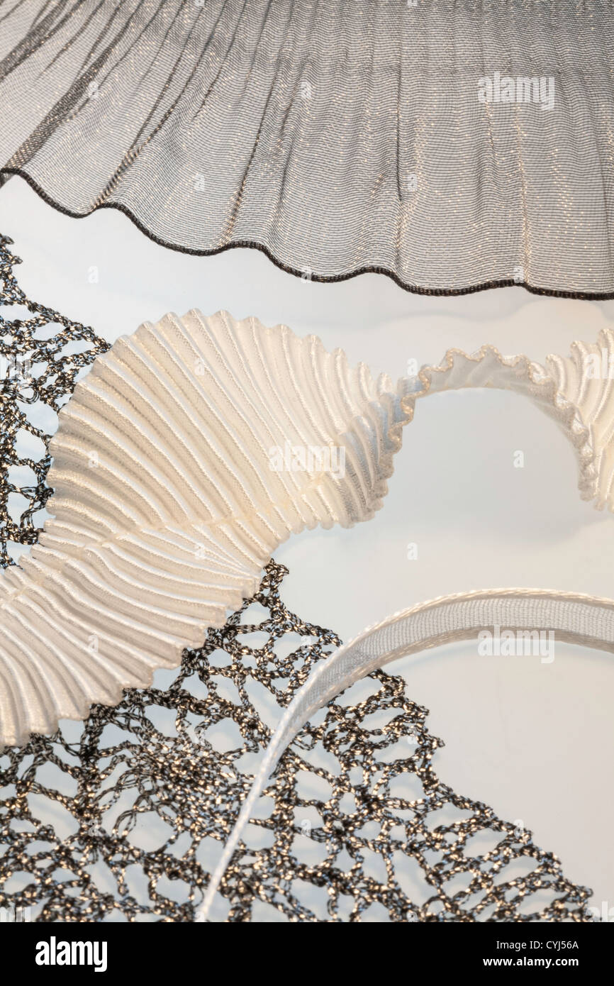 Stillleben mit Luxus Spitze und Trim Stockfoto