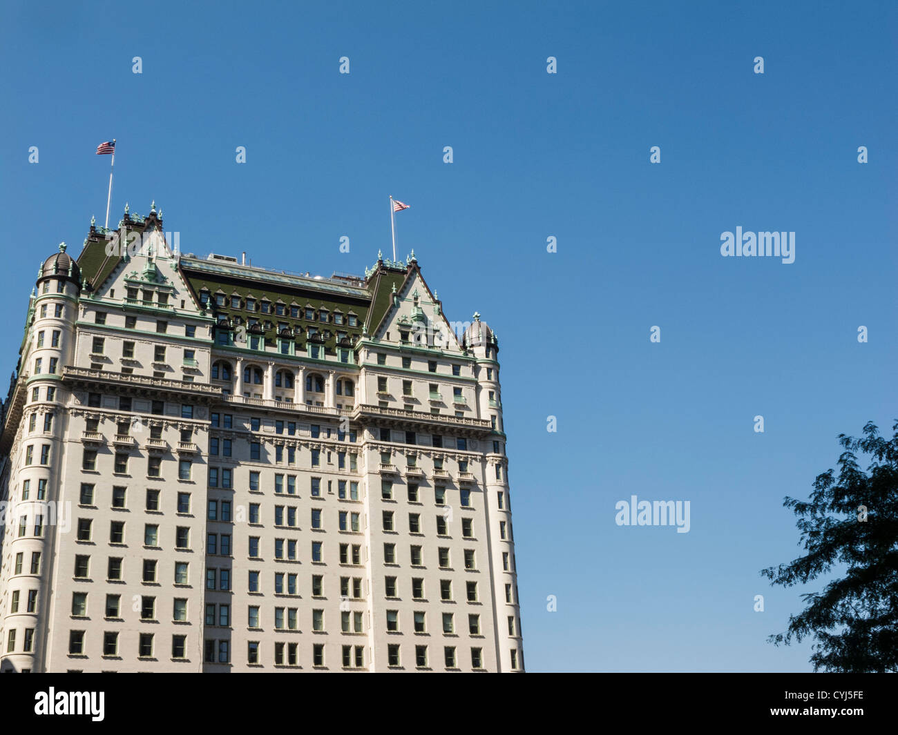 Plaza Hotel in New York City Stockfoto