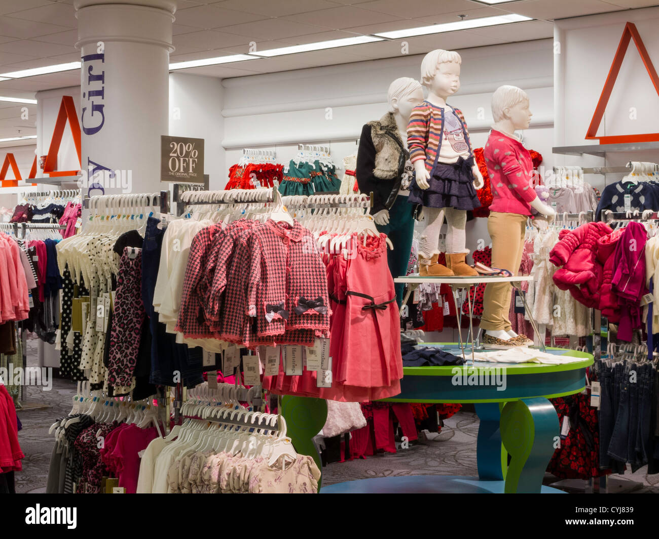 Herrn & Taylor, Flagship-Store, 424 Fifth Avenue, New York Stockfoto