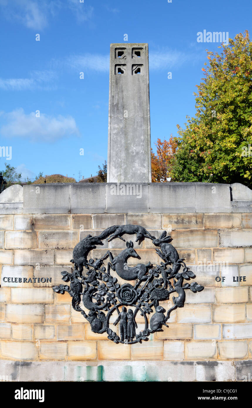 Krieg-Denkmal, Horsham, Sussex, England Stockfoto