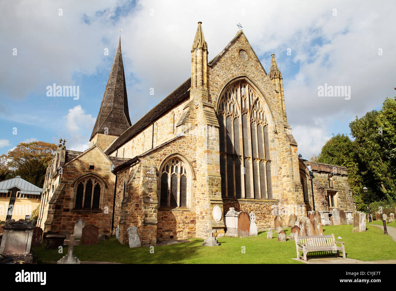 St. Marien Kirche, Horsham, West Sussex Stockfoto
