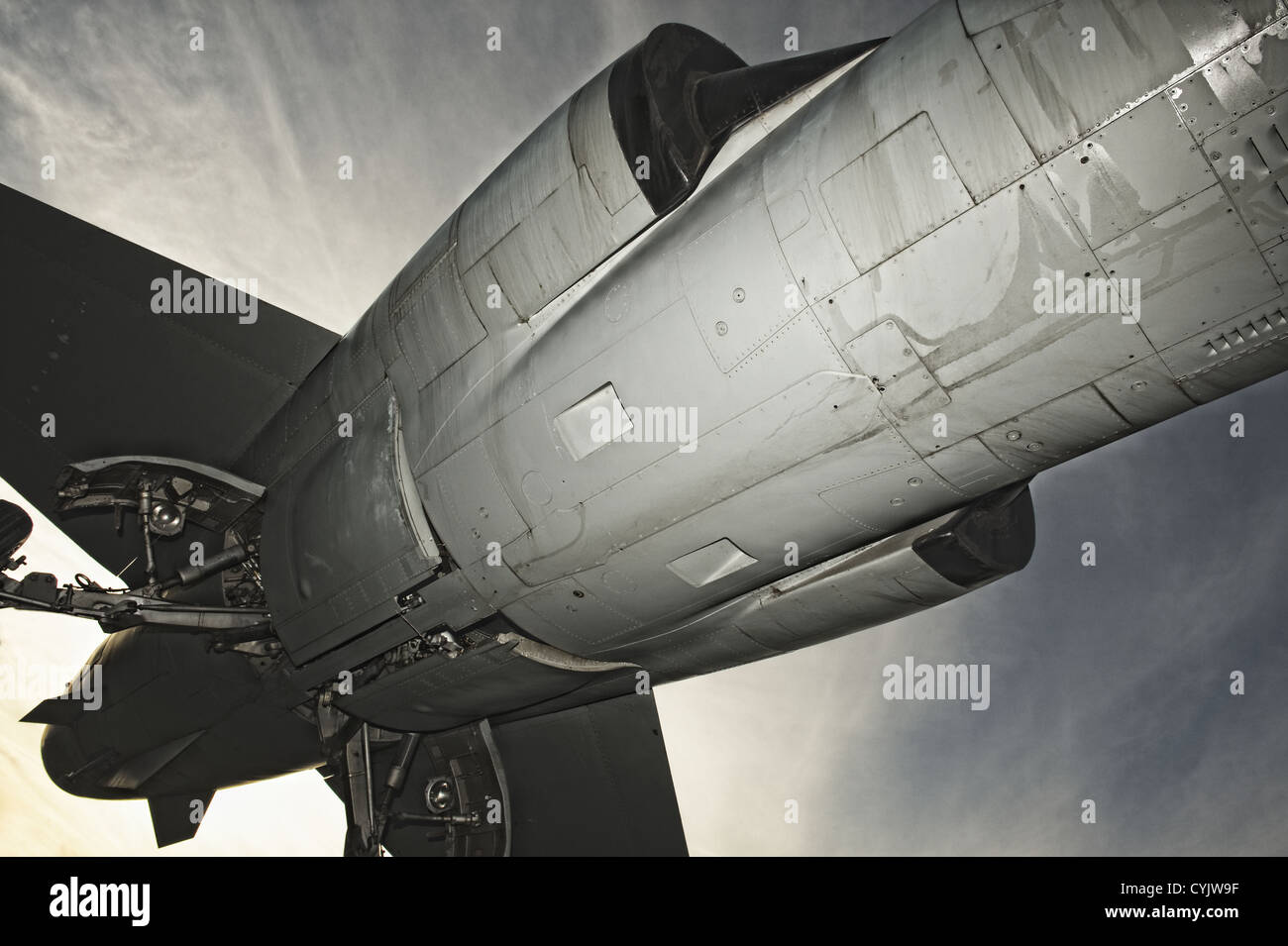 Flugzeug Jet Lockheed F-104 Starfighter Kämpfer Stockfoto