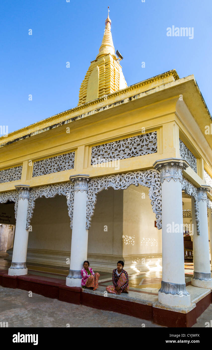 Myanmar, Bagan, die Kuthodaw-Tempel. Stockfoto