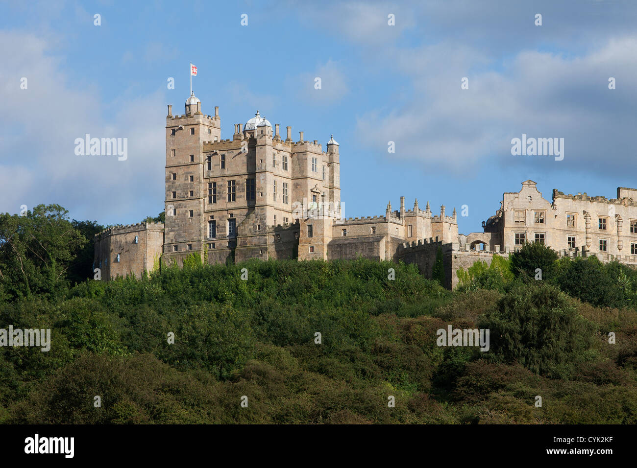 Bolsover Castle in Derbyshire gegründet im 12. Jahrhundert von der Familie Peverel Stockfoto