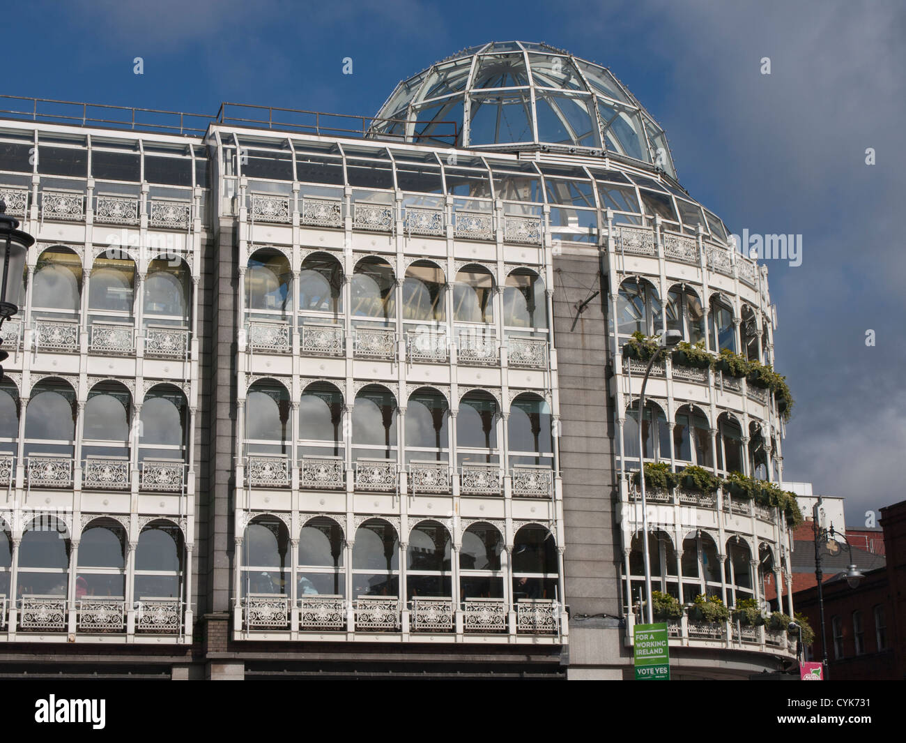 St. Stephens Green Shopping Center in Dublin Irland Stockfoto