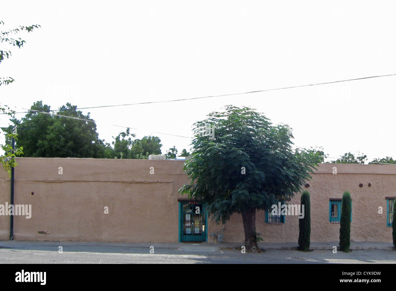 Kulturellen Zentrum de Mesilla, ein Kunst- und Kulturzentrum befindet sich einen Block westlich von der Plaza in 2231 Calle de Parian in Mesilla, Stockfoto