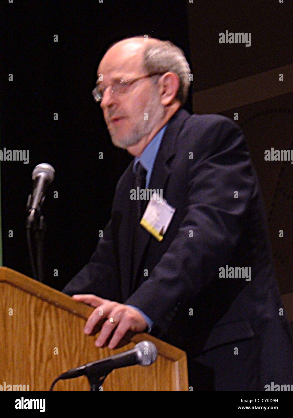 Ronald G. Douglas, Distinguished Professor in der Fakultät für Mathematik an der Texas A & M Universität. Fotografiert im Legacy Stockfoto