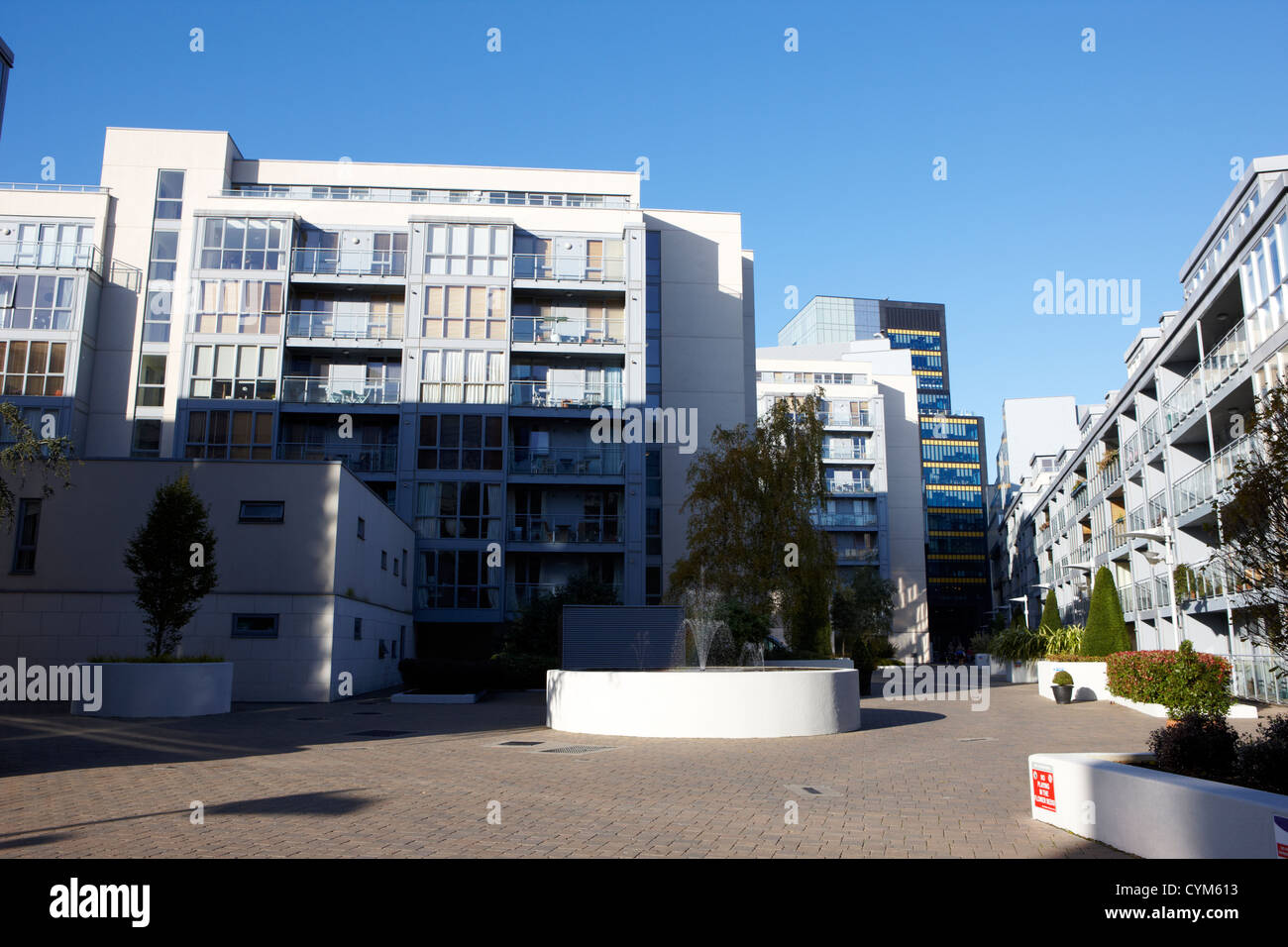 das Gaswerk bauen Wohnung komplexe Dublin Irland Stockfoto