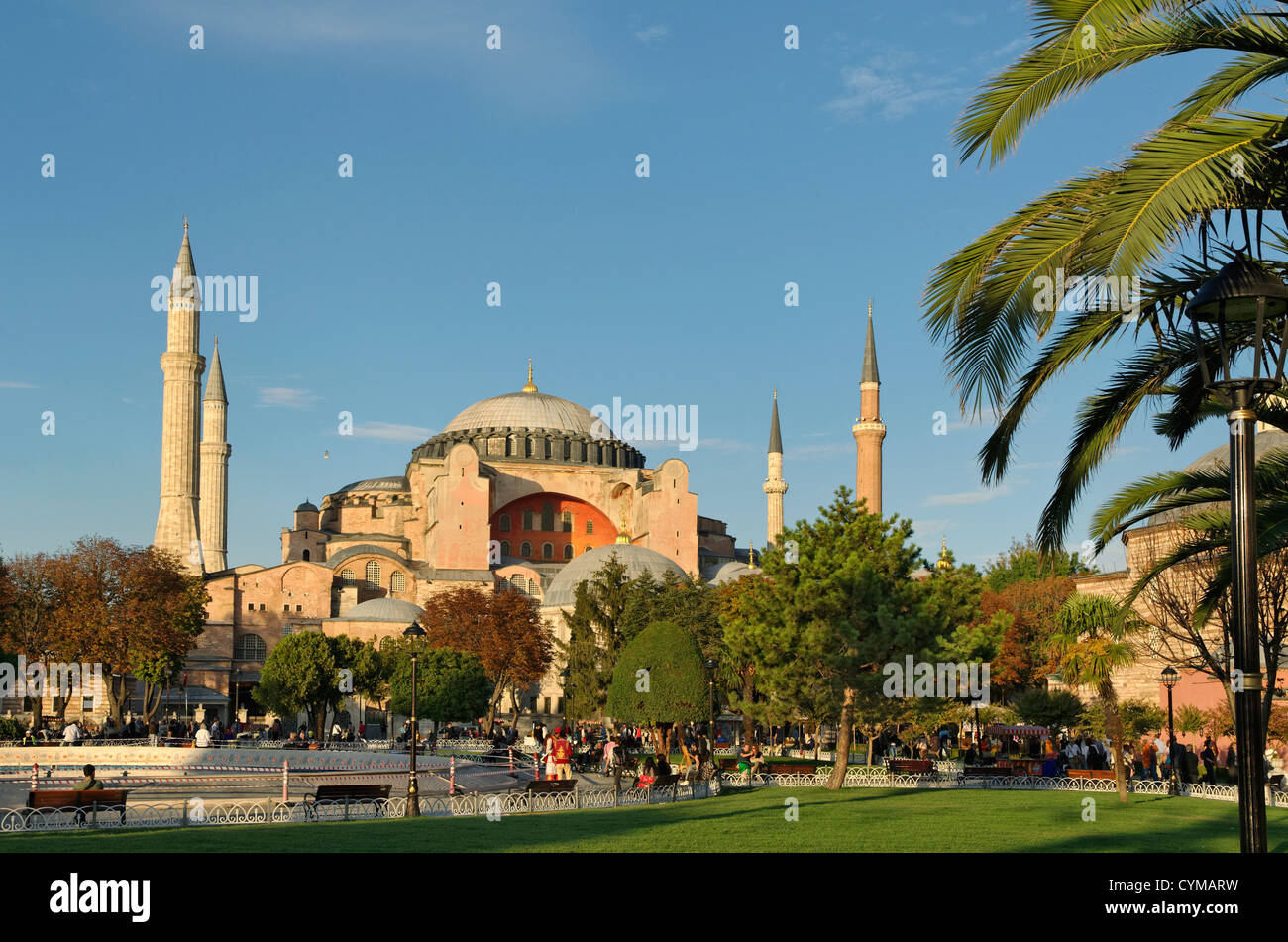Hagia Sophia Museum, Sultanahmet-Platz, Fatih, Istanbul. Stockfoto