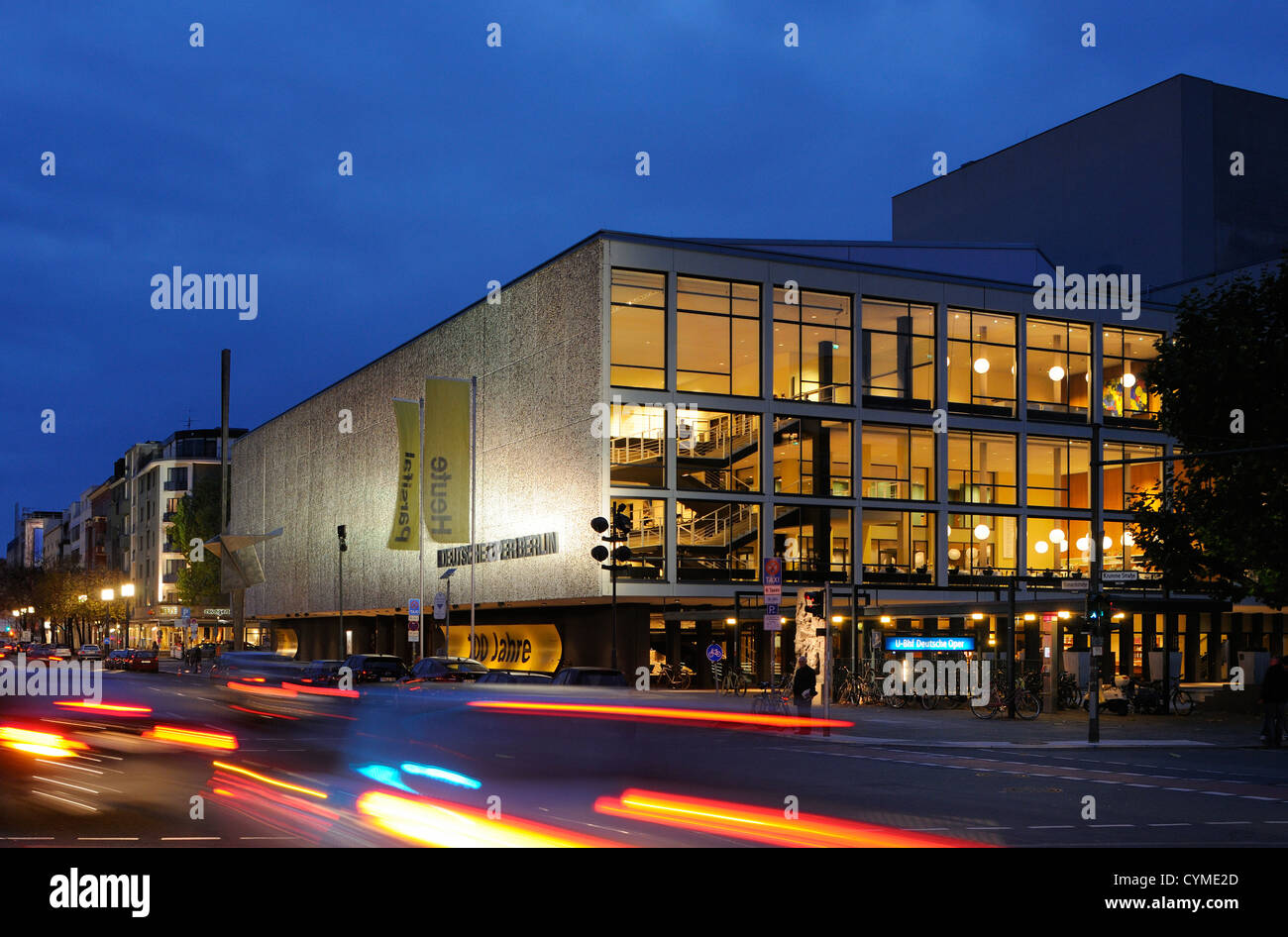 Deutsche Oper Berlin Opernhaus, Bismarckstraße, Berlin Charlottenburg, Deutschland, Europa Stockfoto