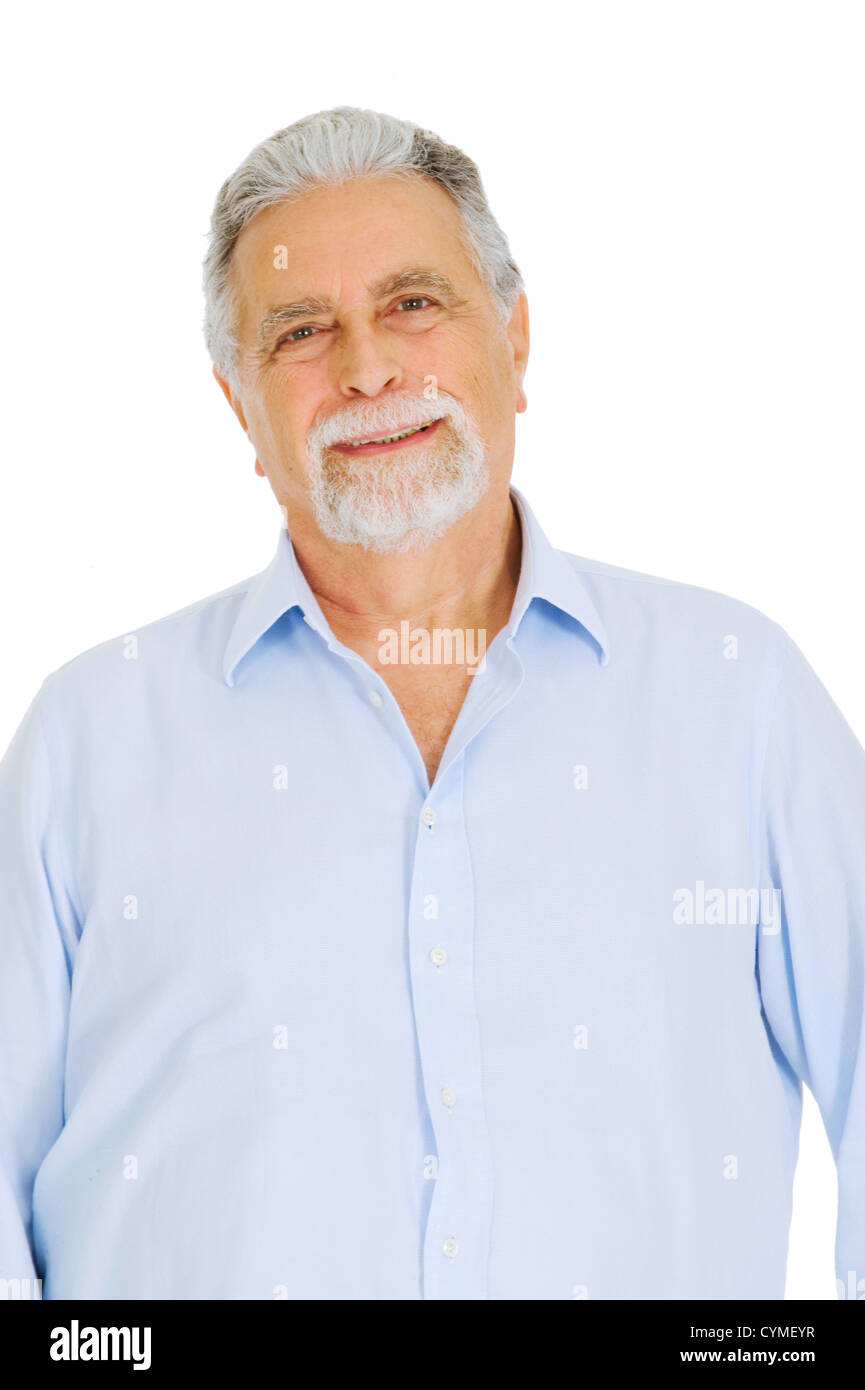 Senior woman smiling Stockfoto