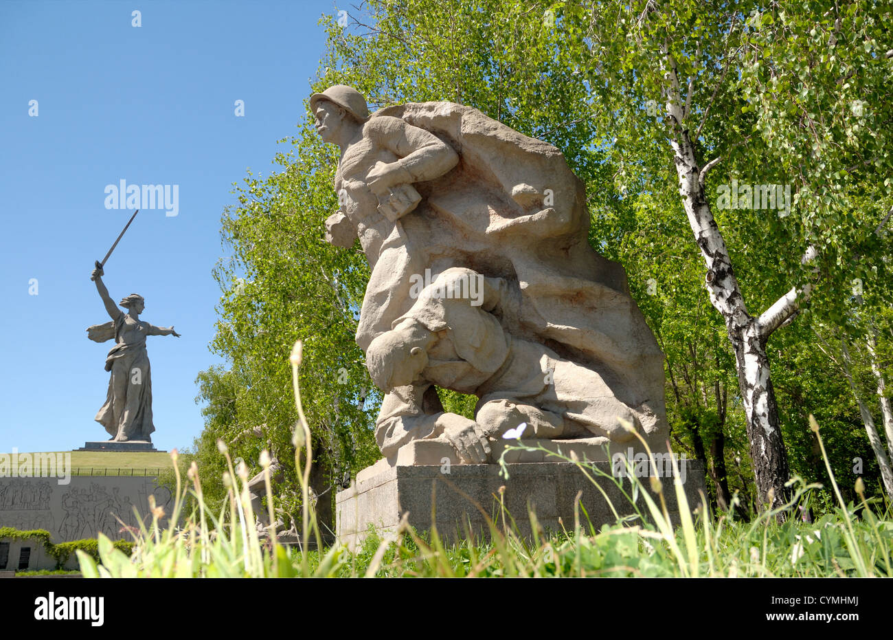 World War II Memorial in Volgograd Russland Stockfoto