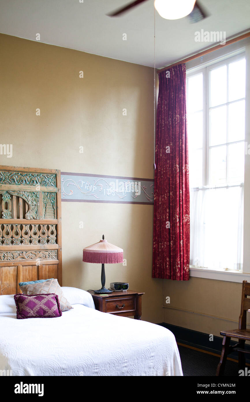 Das Innere der ein Hotelzimmer in Portland, Oregon. Stockfoto