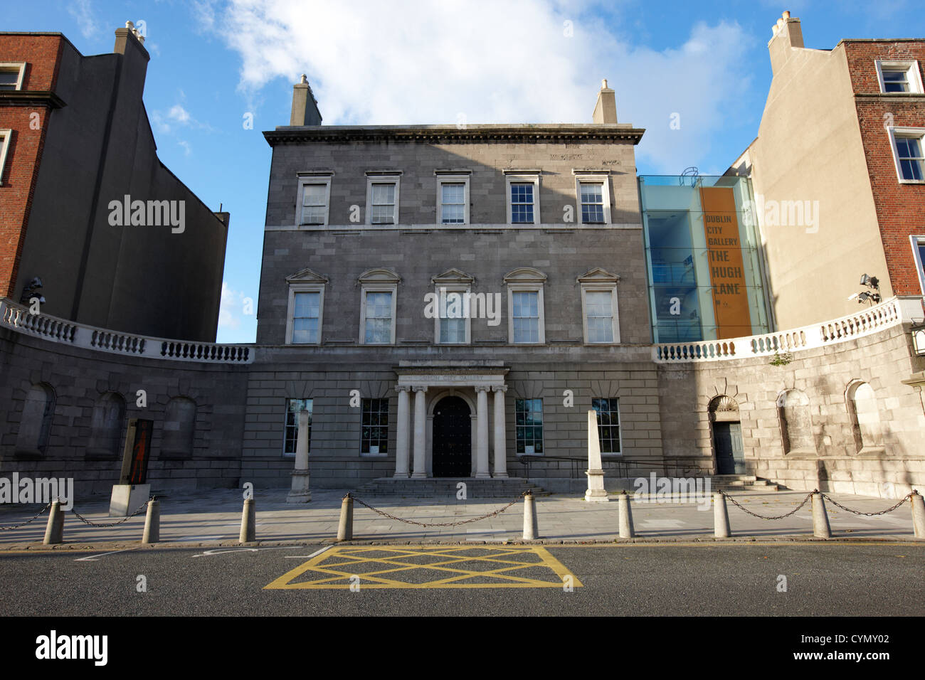 Dublin Stadtgalerie Hugh Lane Charlemont Haus Irland Stockfoto