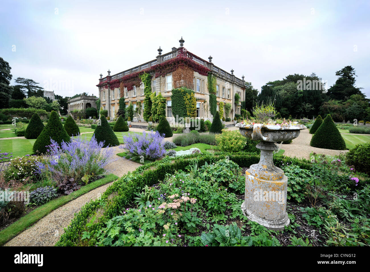 Kiddington Hall in der Nähe von Woodstock, Oxfordshire UK Stockfoto