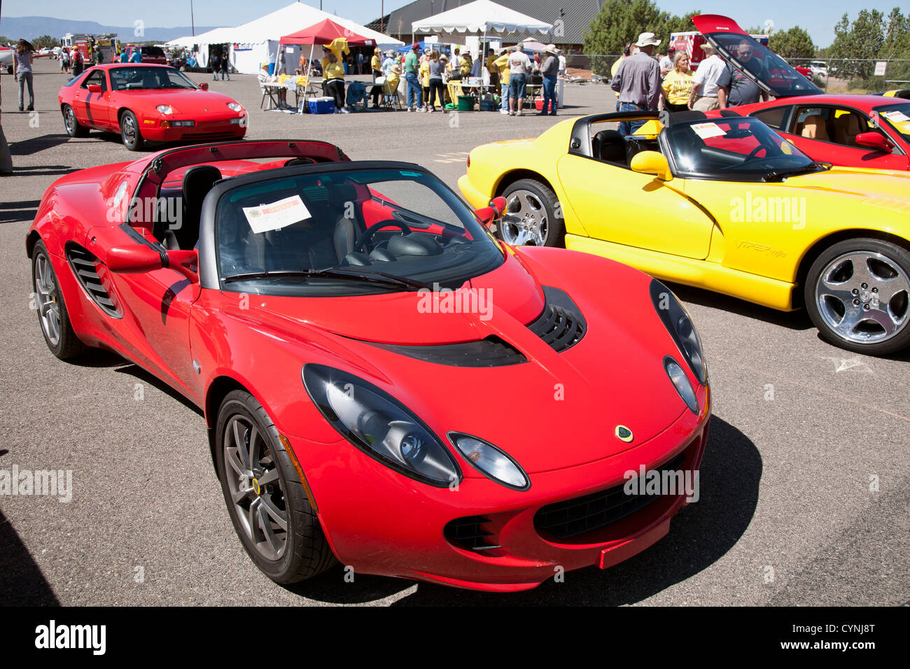 Lotus Elise - Sedona-Auto-show Stockfoto